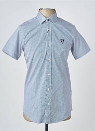 Chemise manches courtes imprimé fantaisie vert CAMBERABERO homme