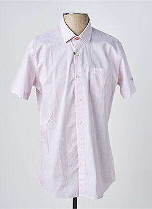Chemise manches courtes poches rose CAMBERABERO homme