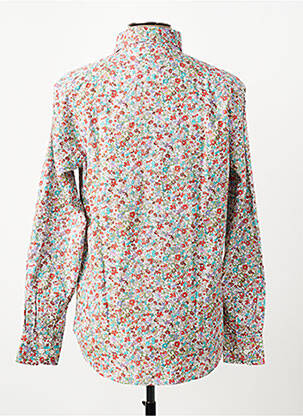 Chemise manches longues imprimé fleurs blanc CAMBERABERO homme