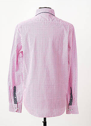 Chemise manches longues imprimé fantaisie rose CAMBERABERO homme