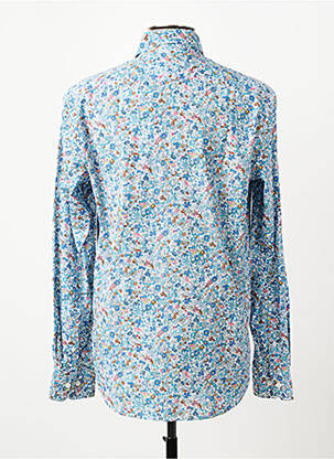 Chemise manches longues imprimé fleurs bleu CAMBERABERO homme