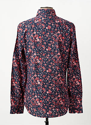 Chemise manches longues imprimé fleurs bleu CAMBERABERO homme
