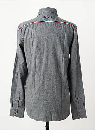 Chemise manches longues coupe droite gris CAMBERABERO homme
