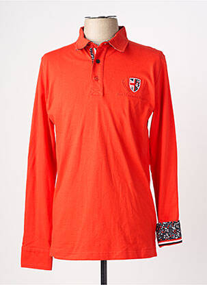 Polo manches longues manches longues orange CAMBERABERO homme