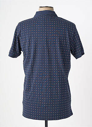 Polo stretch manches courtes bleu CAMBERABERO homme
