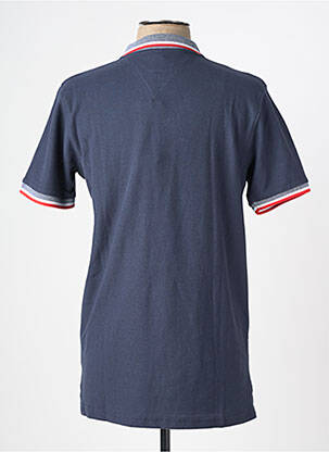 Polo coupe cintrée manches courtes bleu CAMBERABERO homme