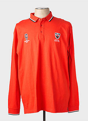 Polo manches longues manches longues orange CAMBERABERO homme