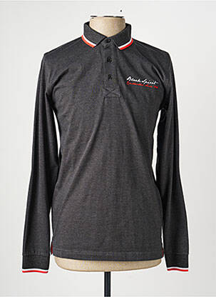 Polo manches longues manches longues gris CAMBERABERO homme