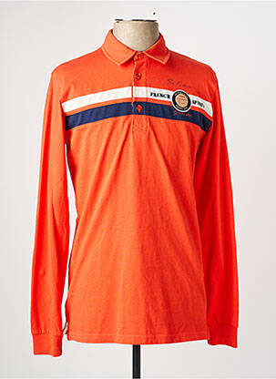 Polo manches longues manches longues orange CAMBERABERO homme