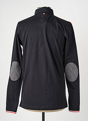 Polo manches longues manches longues noir CAMBERABERO homme