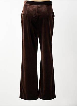 Pantalon flare stretch taille normale marron CHOKLATE femme
