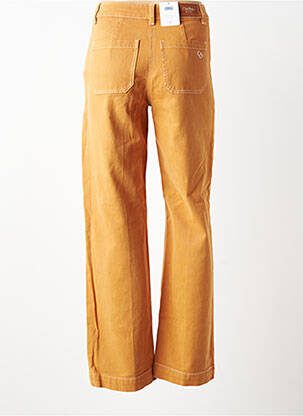 Jeans coupe large taille normale taille normale beige C'EST BEAU LA VIE femme