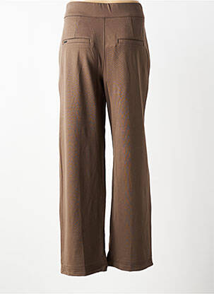 Pantalon droit stretch taille normale marron STREET ONE femme
