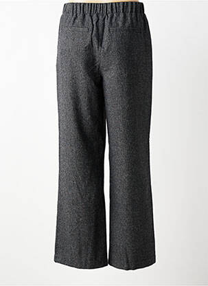 Pantalon large poches taille normale gris C'EST BEAU LA VIE femme