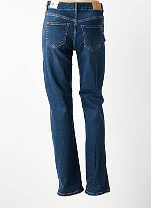 Jeans coupe slim stretch taille haute bleu CUP OF JOE DENIM femme