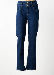 Jeans coupe slim tissage brut taille normale bleu TIFFOSI femme