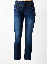 Jeans coupe slim stretch taille normale bleu STREET ONE femme
