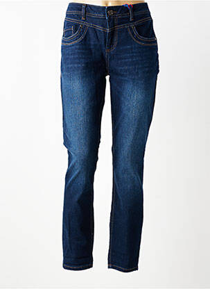 Jeans coupe slim stretch taille normale bleu STREET ONE femme