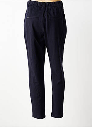 Pantalon slim taille élastique bleu STREET ONE femme