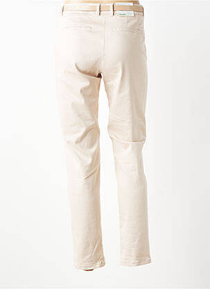 Pantalon chino tissage popeline taille normale beige BETTY BARCLAY femme