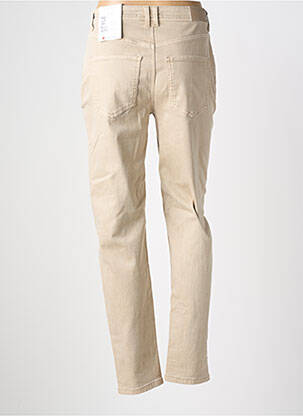 Jean coupe mom poches taille normale beige STREET ONE femme