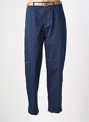 Pantalon droit stretch taille normale bleu TIFFOSI femme