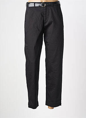 Pantalon droit stretch taille normale noir TIFFOSI femme
