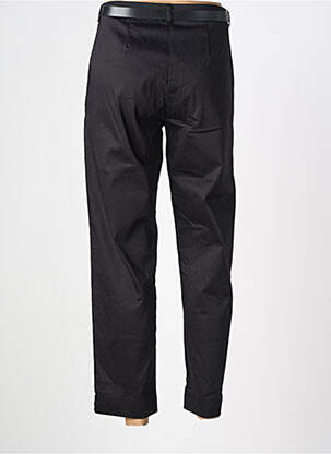 Pantalon droit stretch taille normale noir TIFFOSI femme
