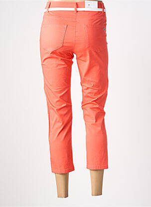 Pantacourt stretch taille normale orange BETTY BARCLAY femme