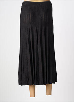 Jupe longue coupe droite noir TIFFOSI femme