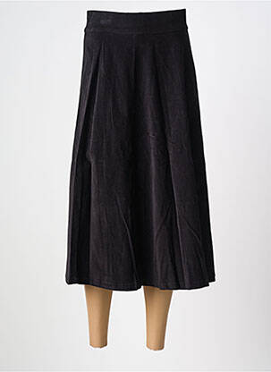 Jupe longue coupe droite noir PRINCESSE NOMADE femme