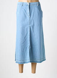 Jupe longue coupe droite bleu BETTY BARCLAY femme