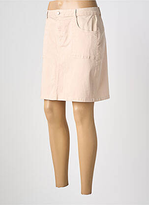 Jupe courte poches beige LOLA ESPELETA femme