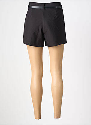 Short fermeture zippée sous rabat avec crochet taille normale noir TIFFOSI femme