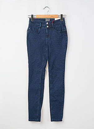 Jeans coupe slim stretch taille normale bleu STREET ONE femme