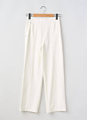 Pantalon droit stretch taille normale blanc STREET ONE femme