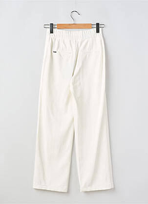 Pantalon droit stretch taille normale blanc STREET ONE femme