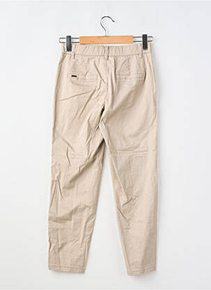 Pantalon chino tissage popeline taille normale beige STREET ONE femme