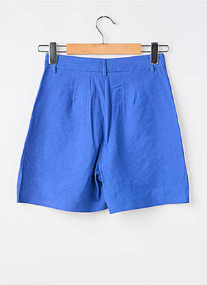 Short fermeture zippée sous rabat boutonné taille normale bleu TIFFOSI femme