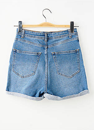 Short tissage denim taille haute bleu KIABI femme