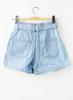 Short tissage denim taille normale bleu MANGO femme