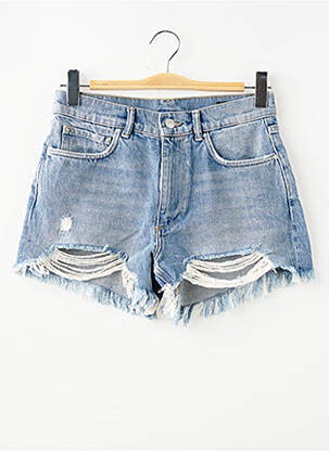 Short tissage denim taille normale bleu ALLSAINTS femme