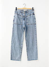 Jeans coupe slim taille haute taille haute bleu BA&SH femme