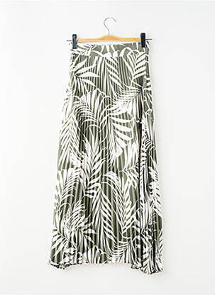 Jupe longue coupe fluide vert HUGO BOSS femme