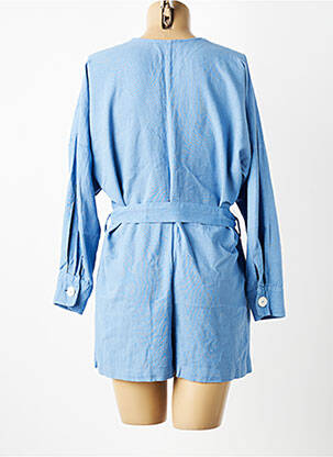 Combishort  manches longues bleu ZARA femme