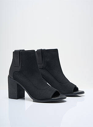 Bottines/boots talon bottier talon de 7 à 9cm noir UNITED COLORS OF BENETTON femme