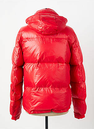 Doudoune manches longues a capuche rouge DAYTONA homme