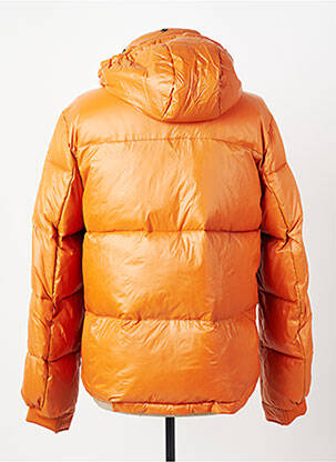 Doudoune manches longues a capuche orange DAYTONA homme