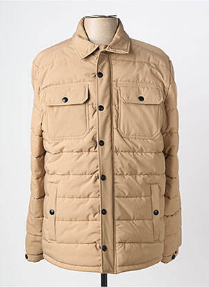 Doudoune poches sans capuche beige DAYTONA homme
