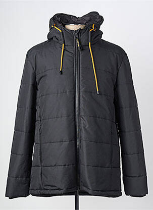 Doudoune poches a capuche noir DAYTONA homme